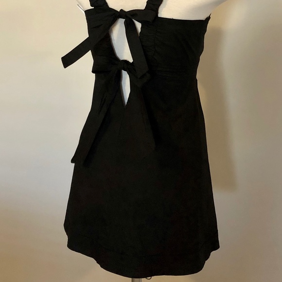 Black Bow-Back Double Zero/Anthropologie Dress - Picture 9 of 15
